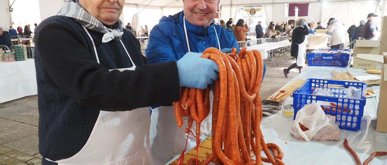 Eibar, capital de la txistorra
