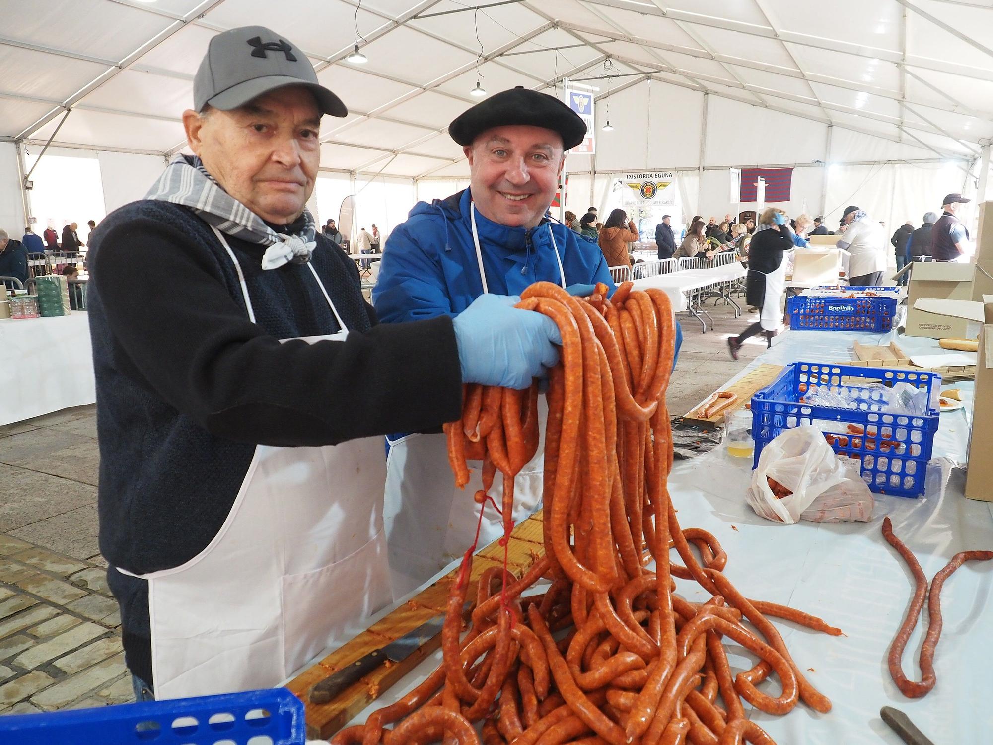 Eibar, capital de la txistorra