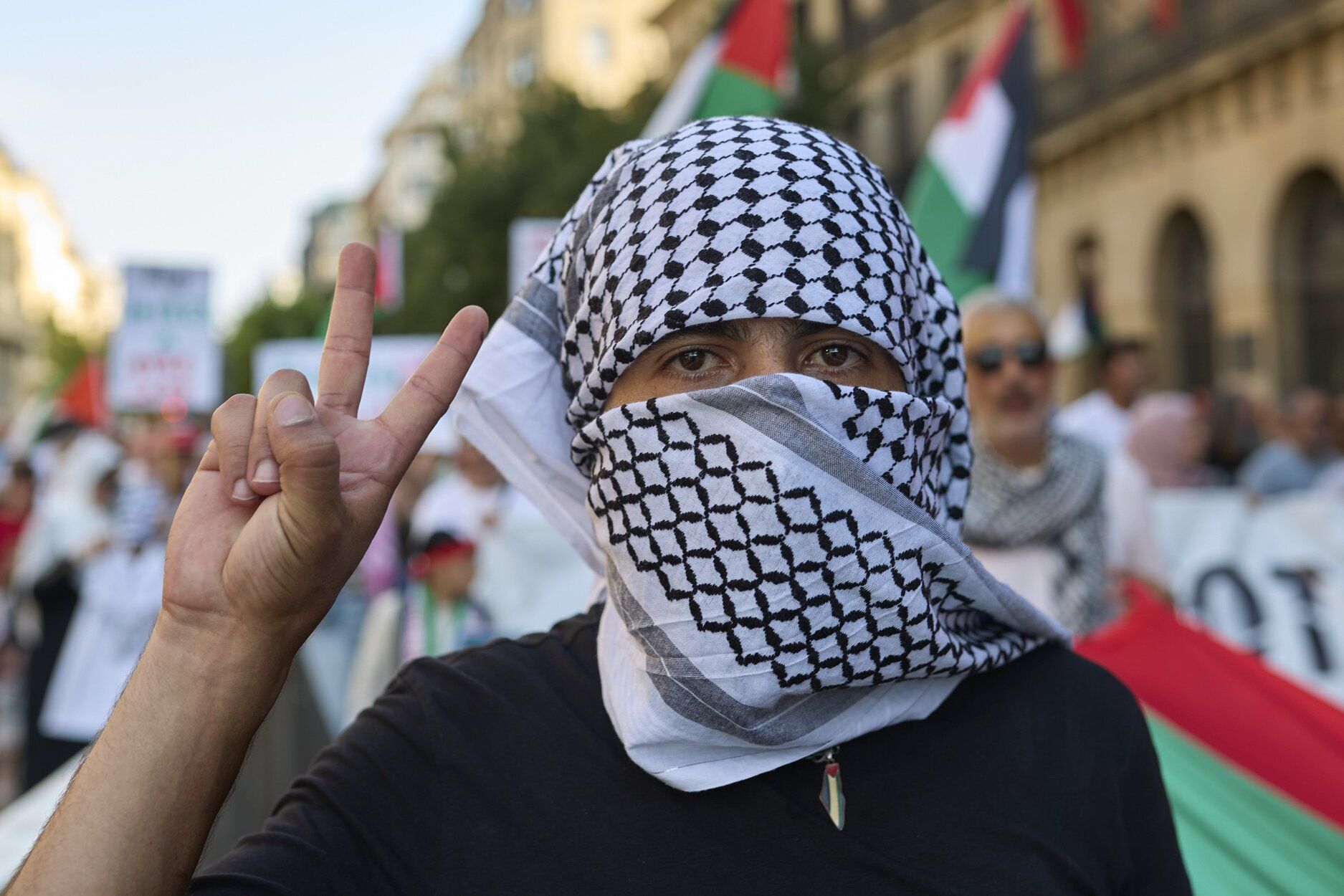 Fotos de la manifestación de Yala Nafarroa en Pamplona