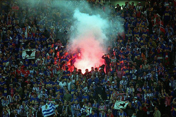 La afición del Deportivo Alavés realizó un desplazamiento masivo hasta Dortmund