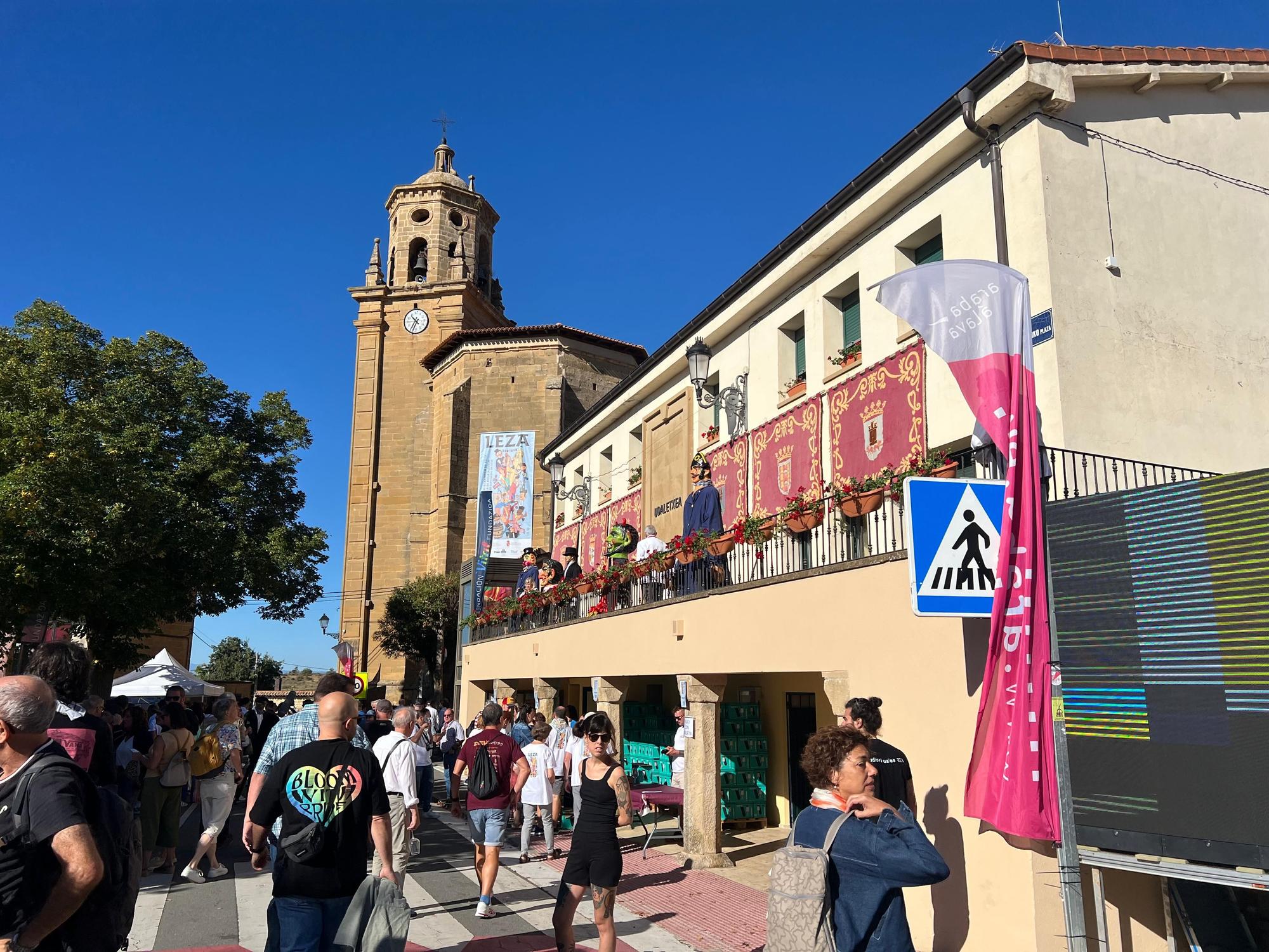 Leza acoge la XXX Fiesta de la Vendimia