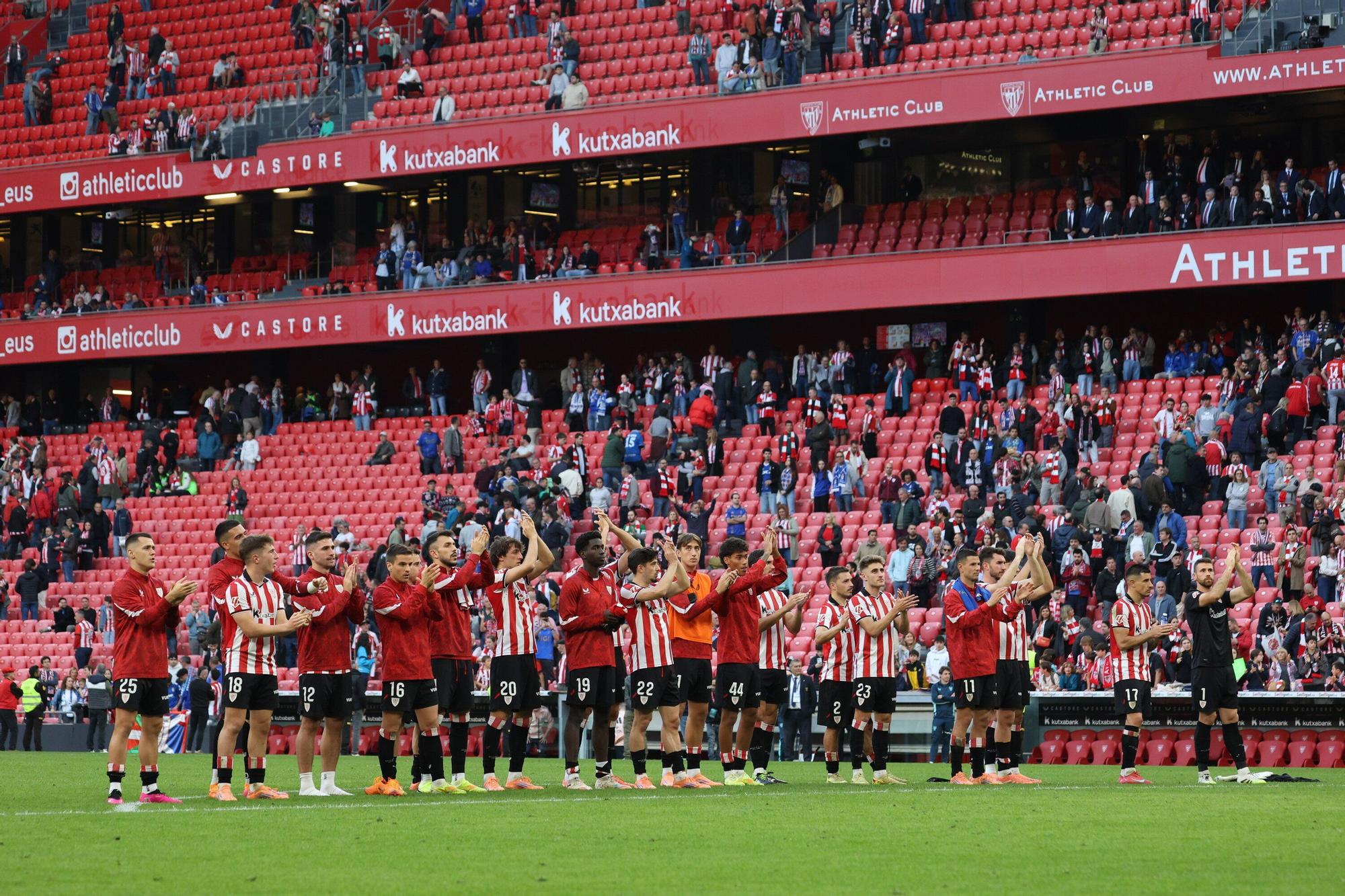 Athletic-Real Oviedo, en imágenes