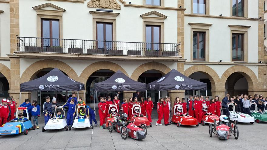 Amorebieta-Etxano se suma al circuito Greenpower con la prueba Goblin