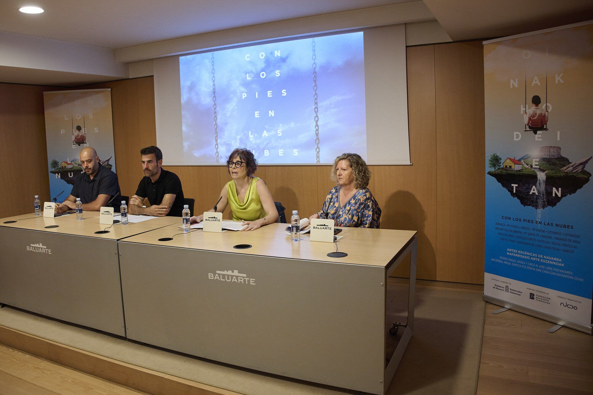 Presentación del Festival Con los pies en las nubes / Oinak hodeietan