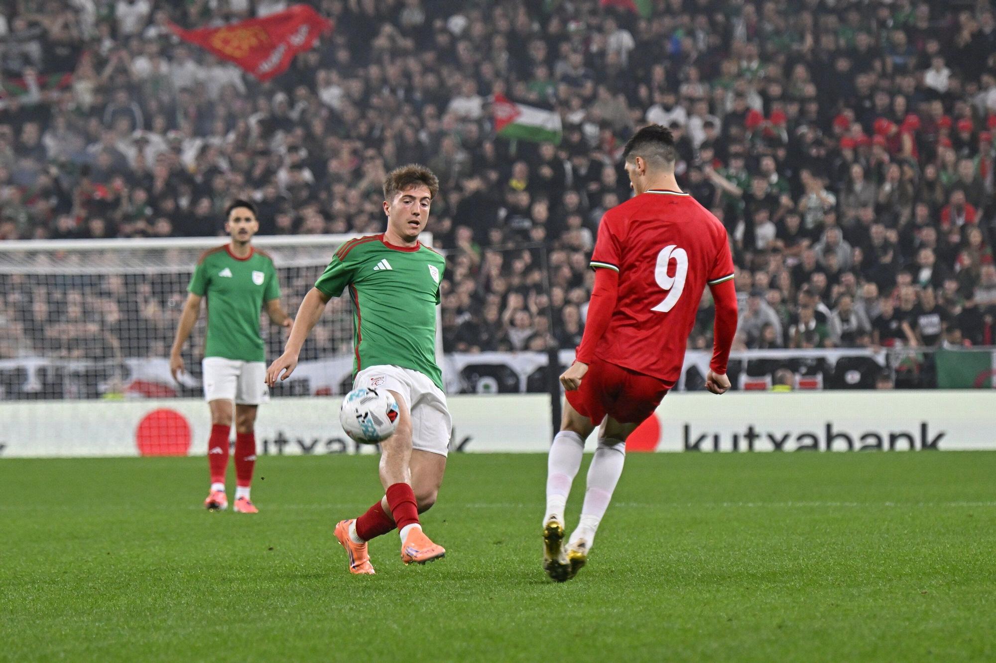 Las imágenes del Euskal Selekzioa - Palestina