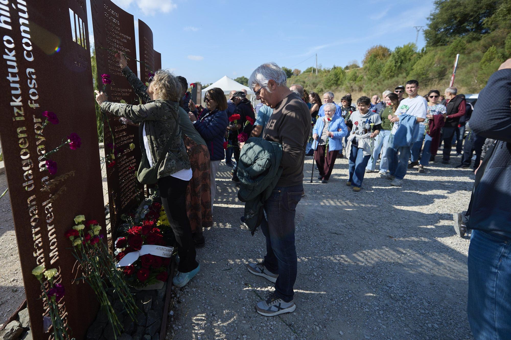 Homenaje anual en la Tejería de Monreal a las personas asesinadas en 1936