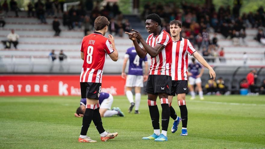 El Bilbao Athletic asegura la permanencia