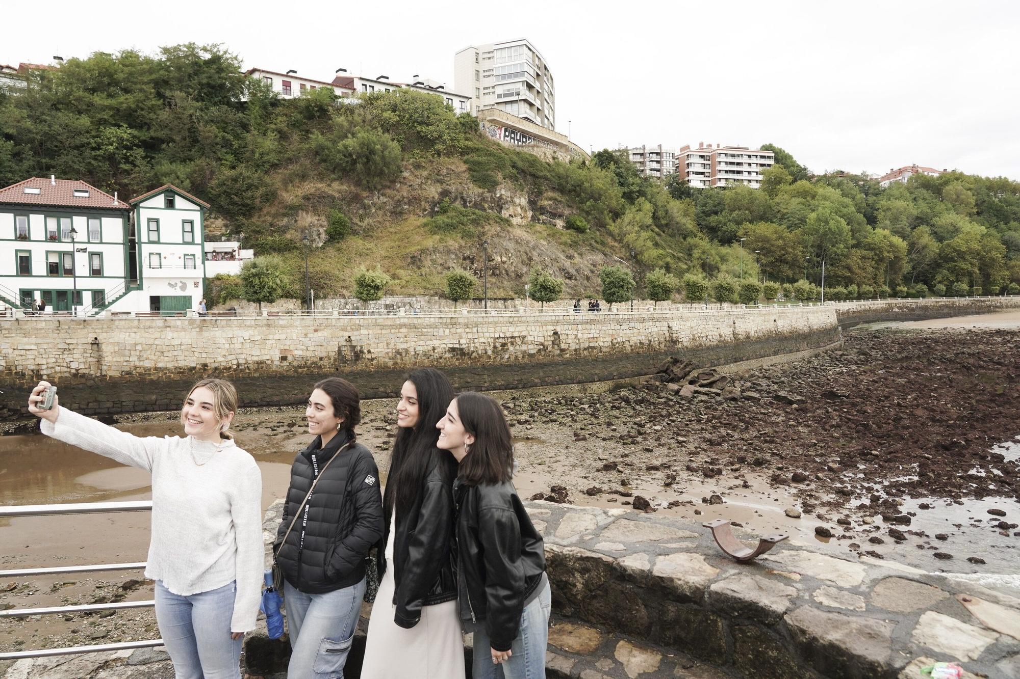 La llamativa estampa que deja la bajamar en Bizkaia