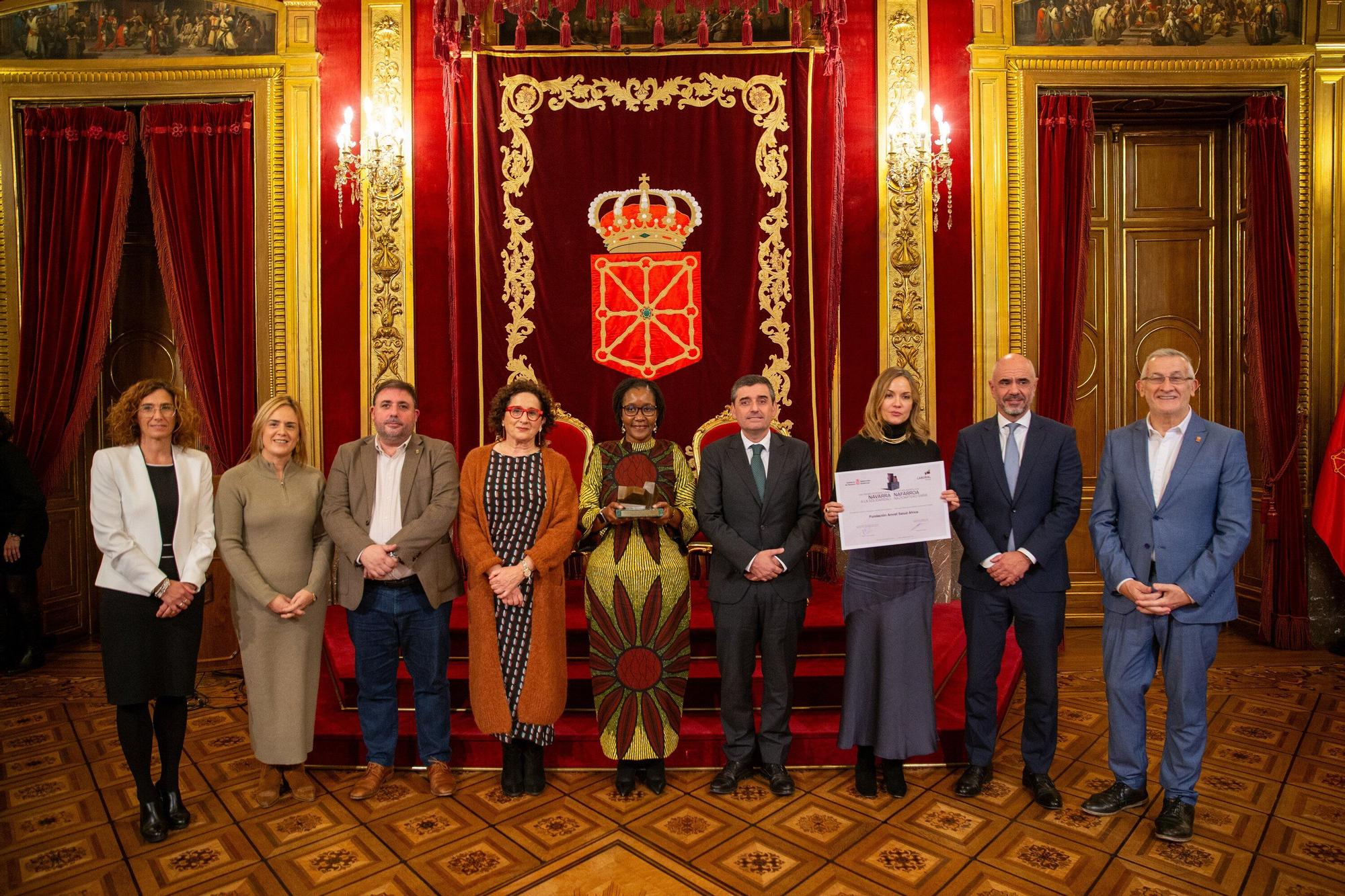 XXII Premio Internacional Navarra a la Solidaridad a la Fundación Amref Salud África