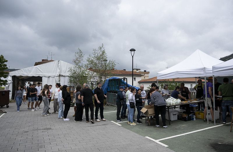 Las fiestas del barrio San Ignacio de Legazpi, en imágenes