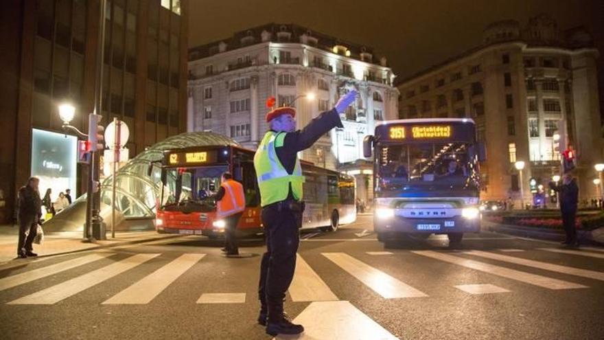 Hoy termina la campaña para evitar atropellos en las vías urbanas que la Policía Local inició el pasado lunes. Foto: DEIA