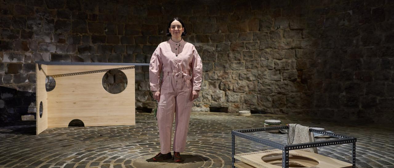Leyre Arraiza presentan la instalación artística 'Muskoko'