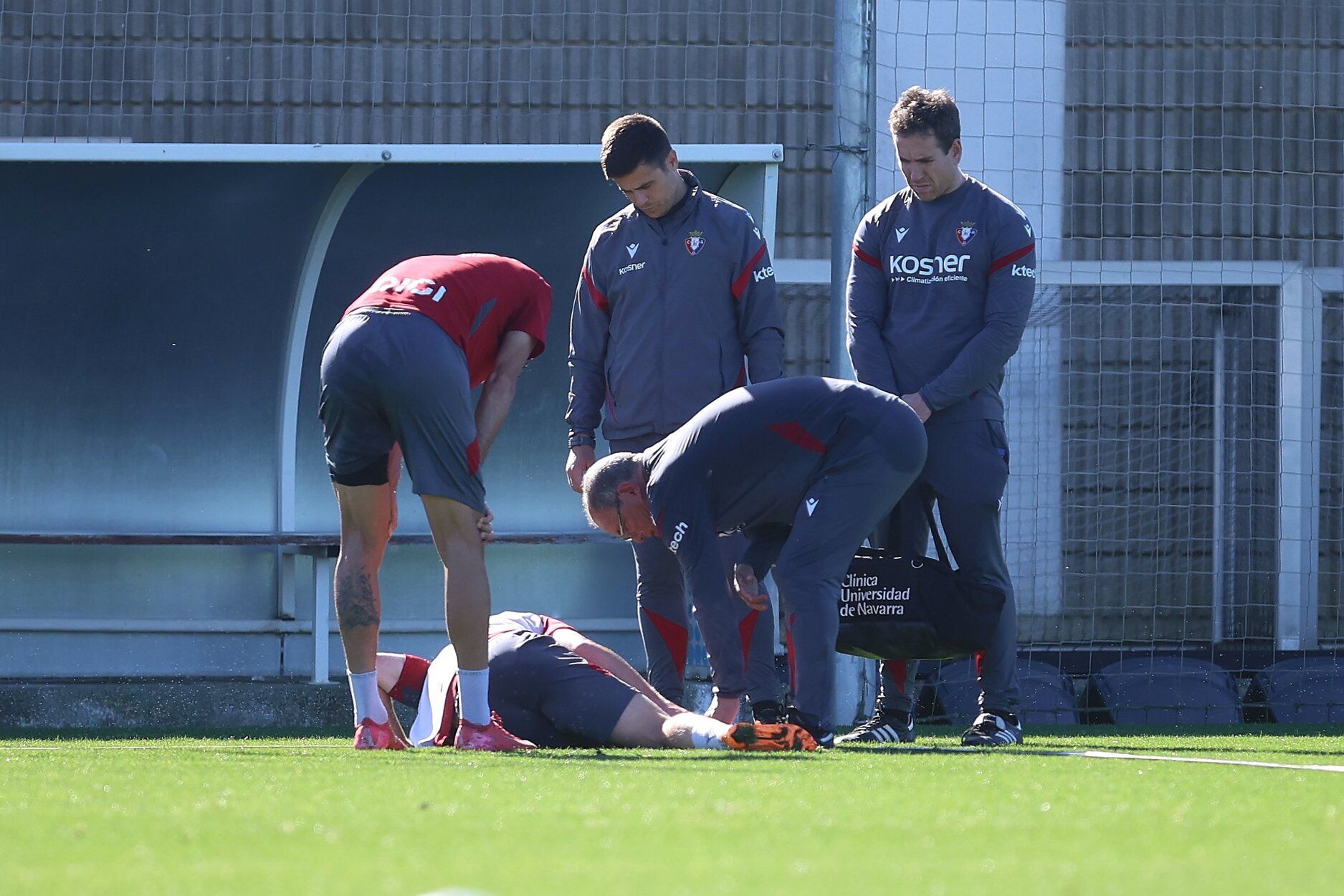 Fotos del entrenamiento de Osasuna de este miércoles 30 de octubre
