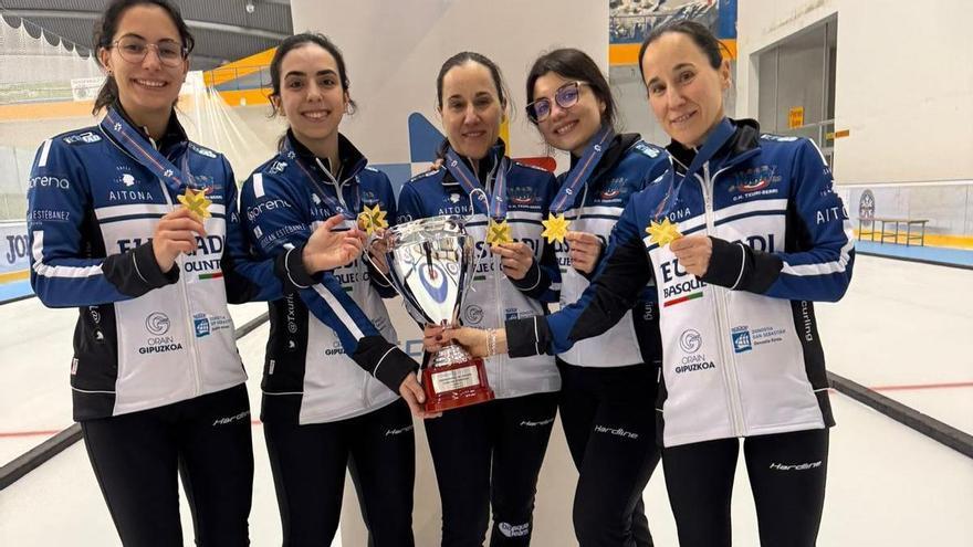 El Txuri-Berri vuelve a proclamarse campeón de España de curling