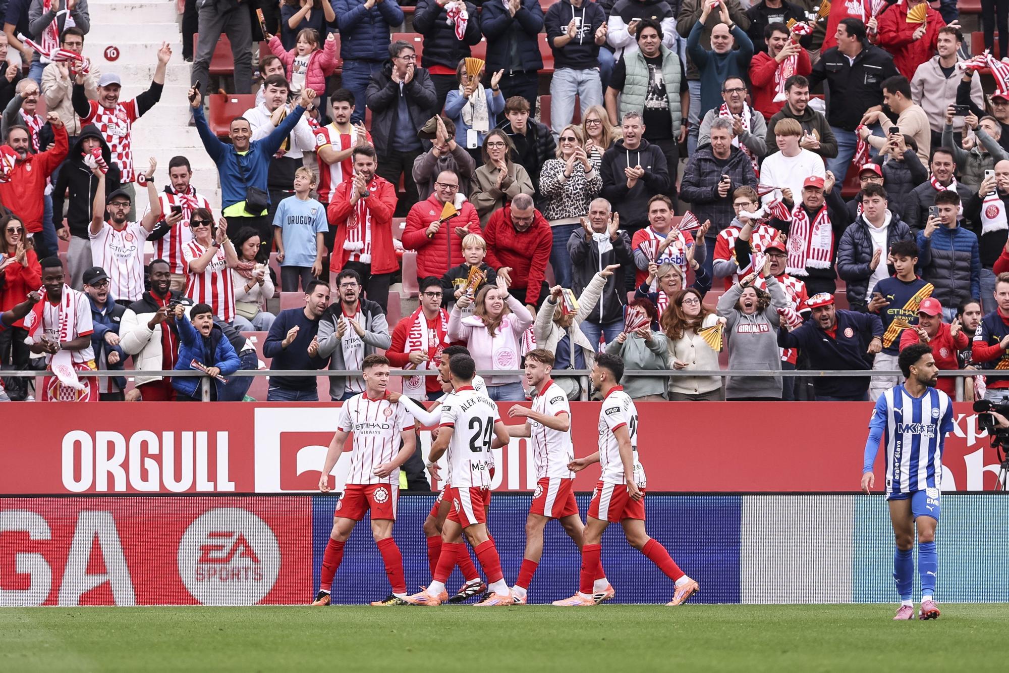 En imágenes: Todas las fotos del Girona FC - Alavés