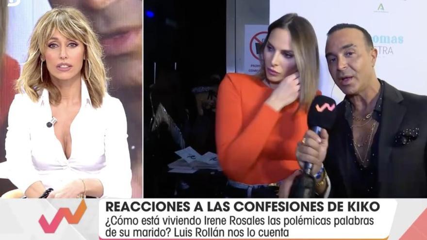 Emma García habla con Irene Rosales en &#039;Viva la vida&#039;.