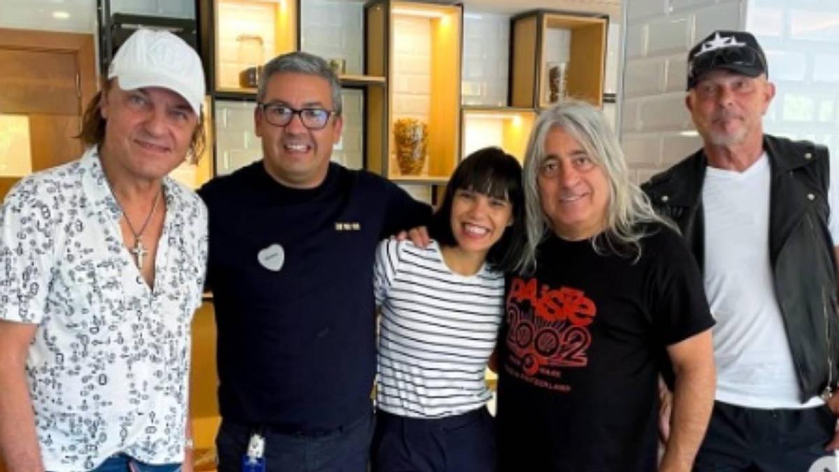 El hotel de cuatro estrellas de Pamplona donde se ha alojado Scorpions tras su concierto