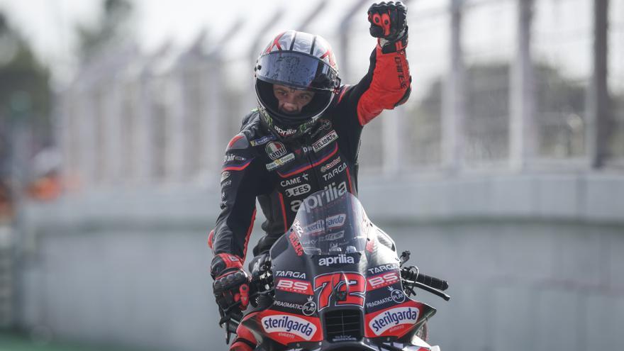 Bezzecchi desencadena el optimismo en Aprilia