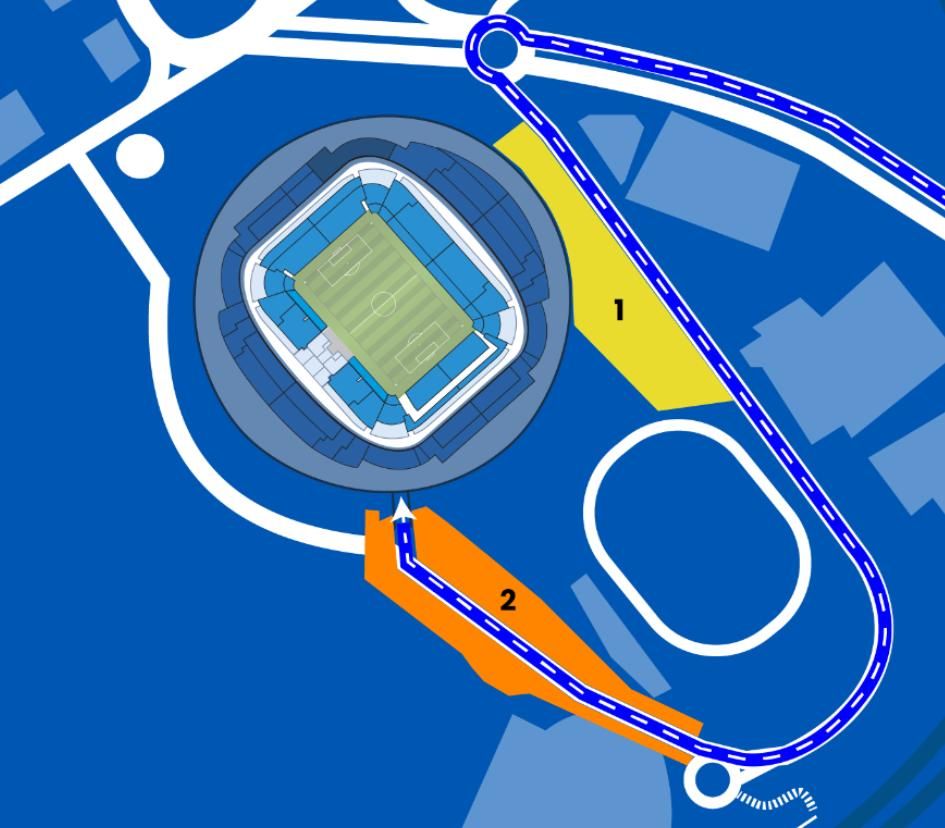 Foto del recorrido que hará el autobús