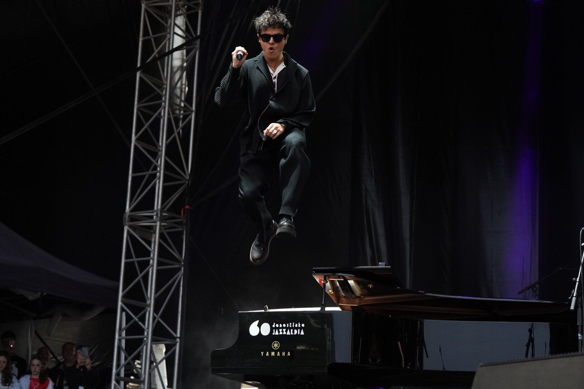 Jamie Cullum deslumbra Donostia