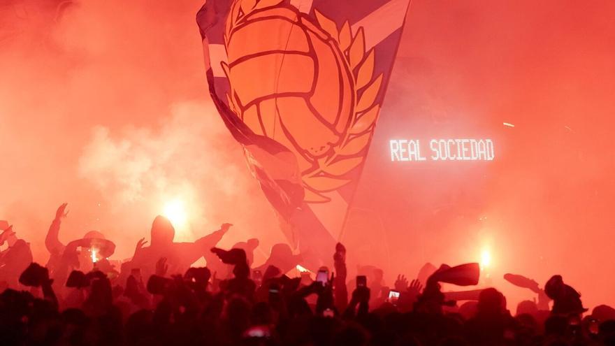 Habrá recibimiento al autobús de la Real antes del derbi