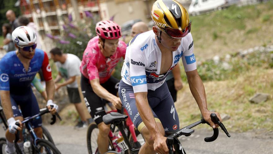 Evenepoel se retira del Tour en pleno ascenso al Tourmalet