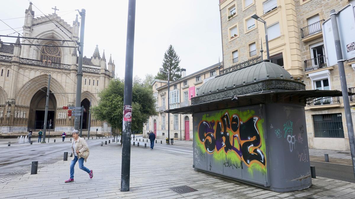 Ensanche 21 transformará el quiosco de la calle Prado en un punto informativo de la oferta cultural de Vitoria