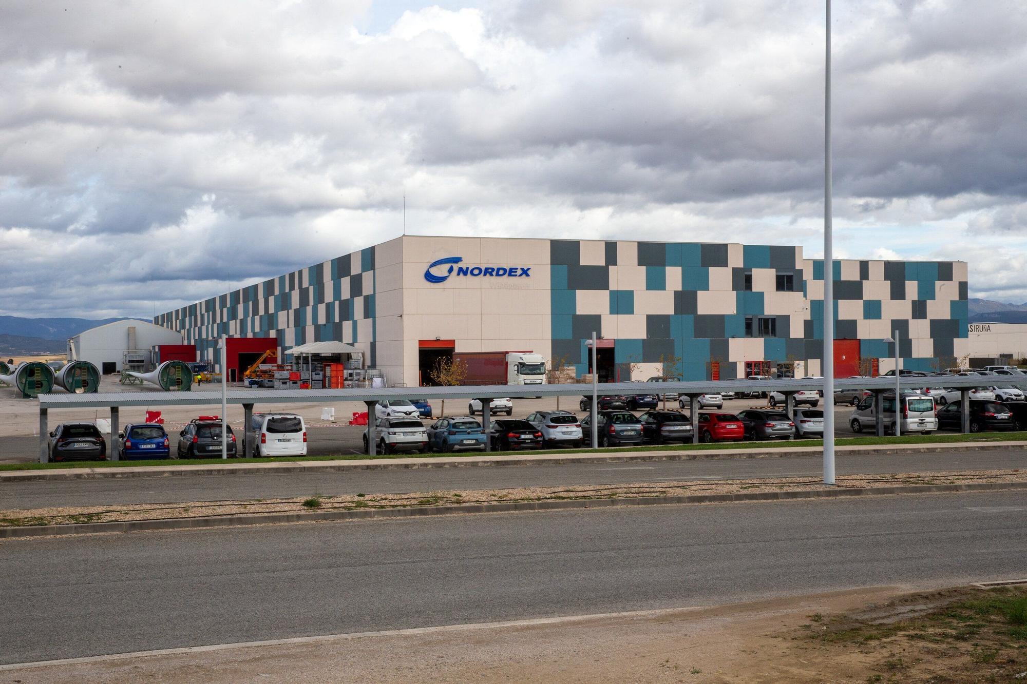 Acto de presentación del Electrolyzer NX2500, el nuevo electrolizador de la empresa Nordex en Lumbier