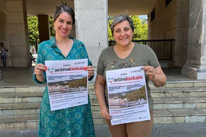 Presentación del Reto Activa Bizkaia en Laudio