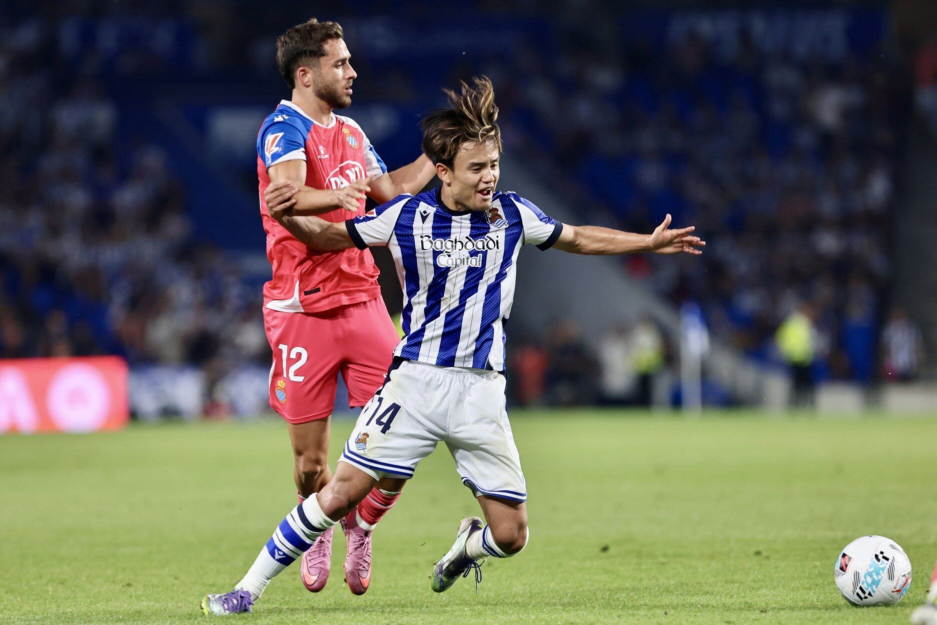 [Fotos] Partido loco en Anoeta de la Real Sociedad y el Espanyol