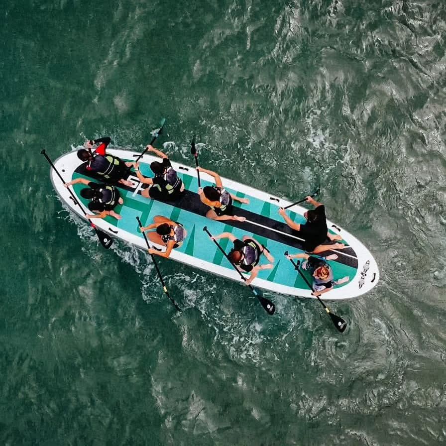 &#039;Paddle surf&#039; en Leaktibai.