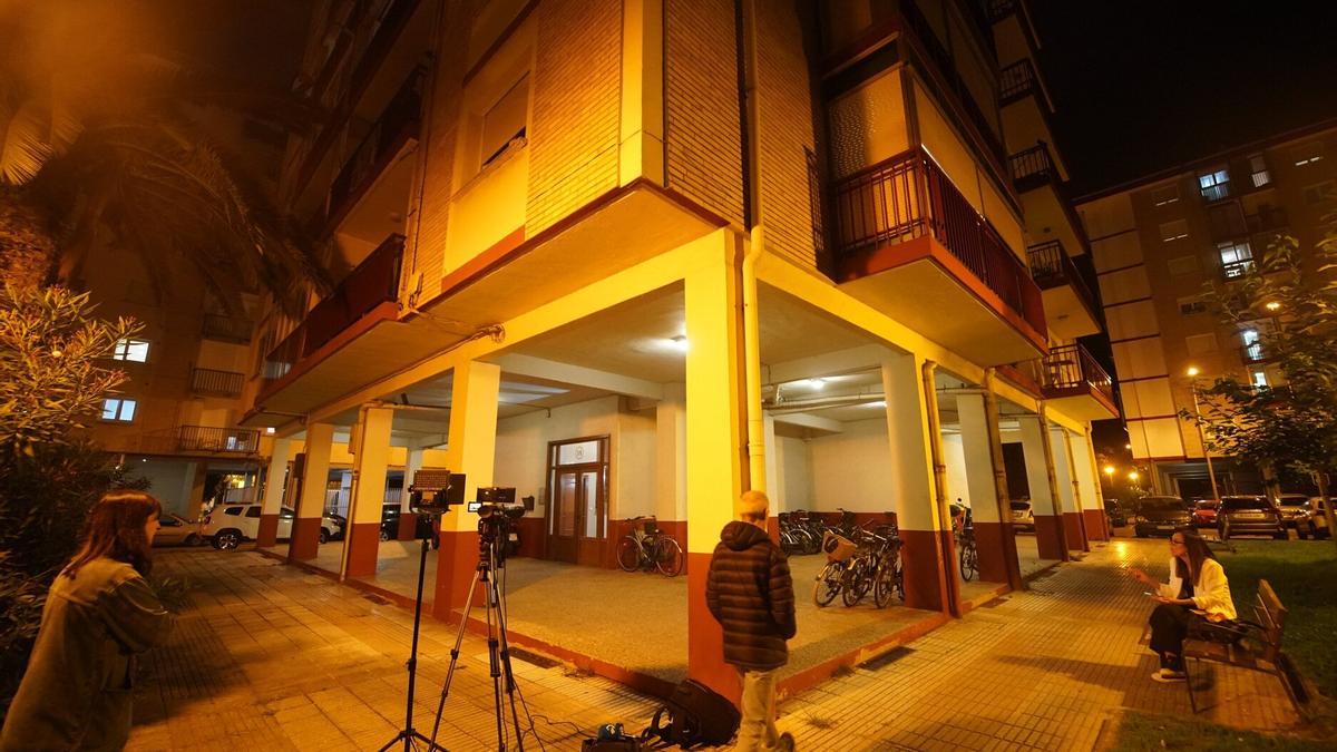 El edificio donde ha ocurrido el homicidio