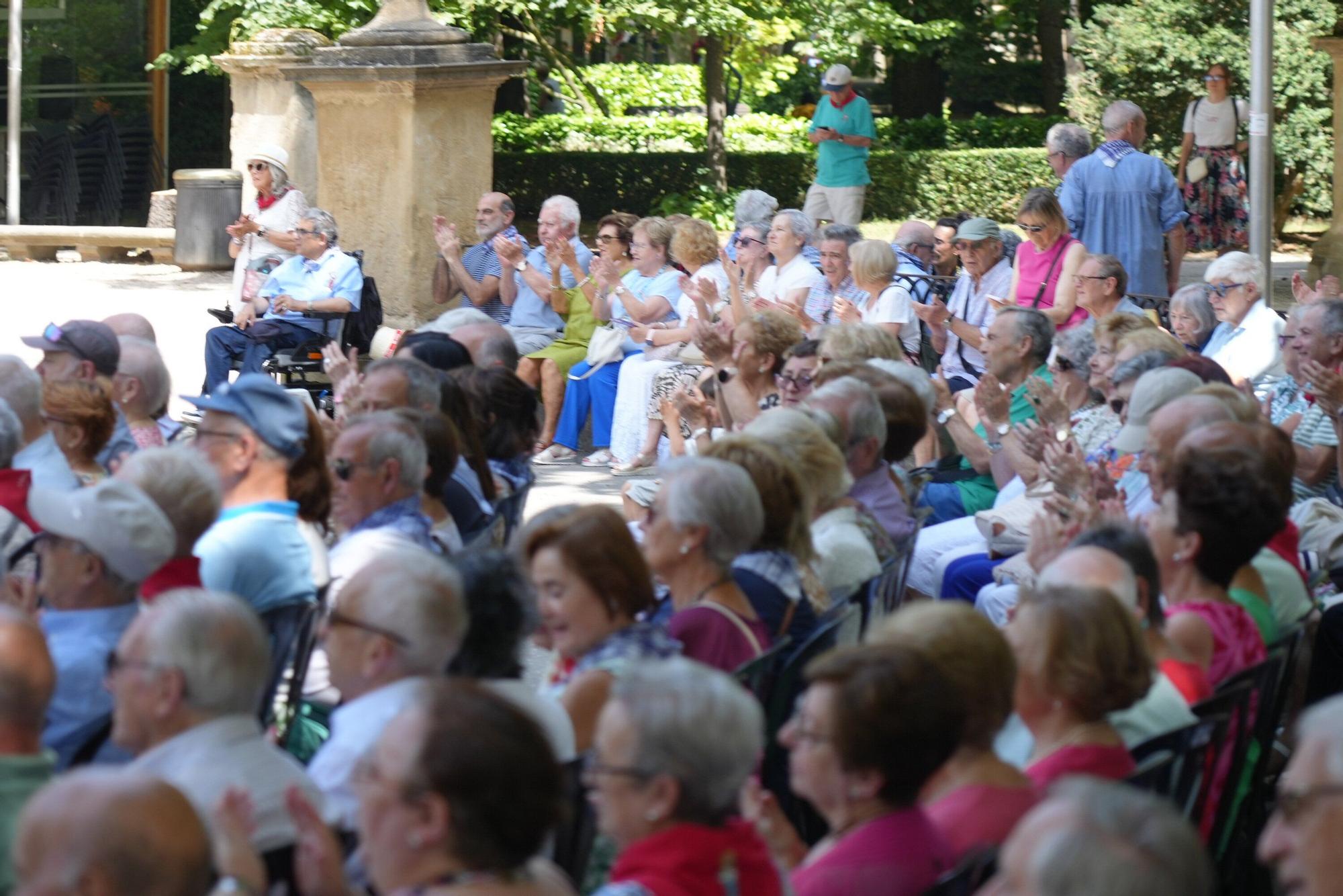 En imágenes: La Banda Municipal de Música anima el parque de La Florida en La Blanca