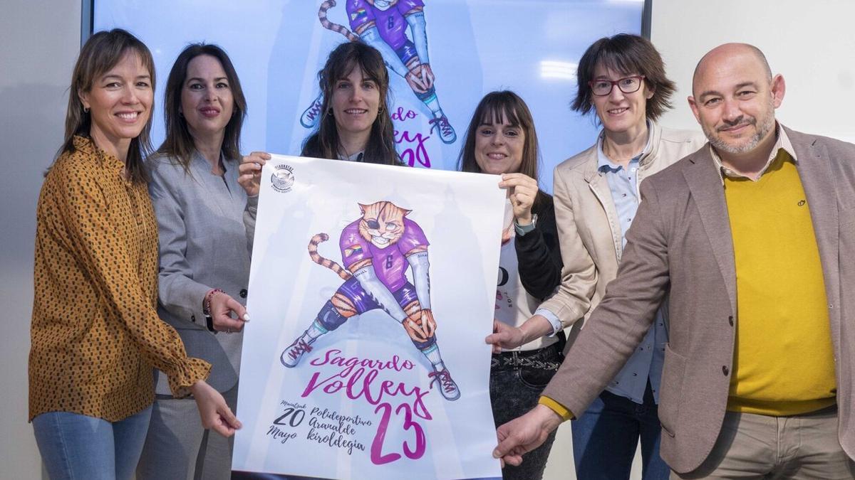 Presentación de la sexta edición del Sagardovolley