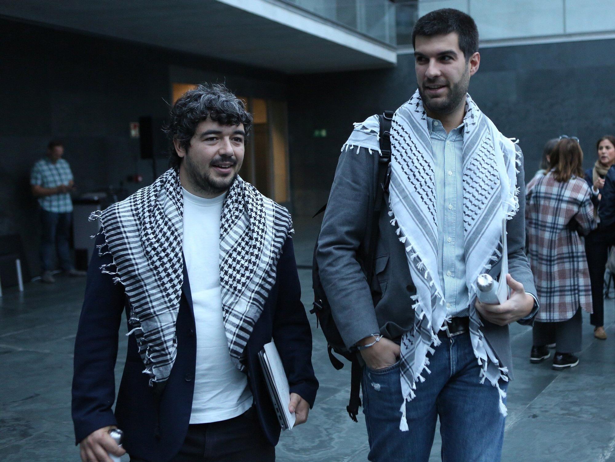 Fotos del pleno del Parlamento de Navarra del jueves 2 de octubre