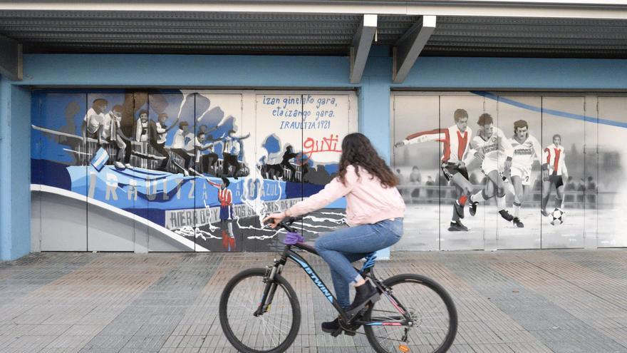Antiviolencia propone una multa de 40.000 euros al Alavés por los murales de Irautza