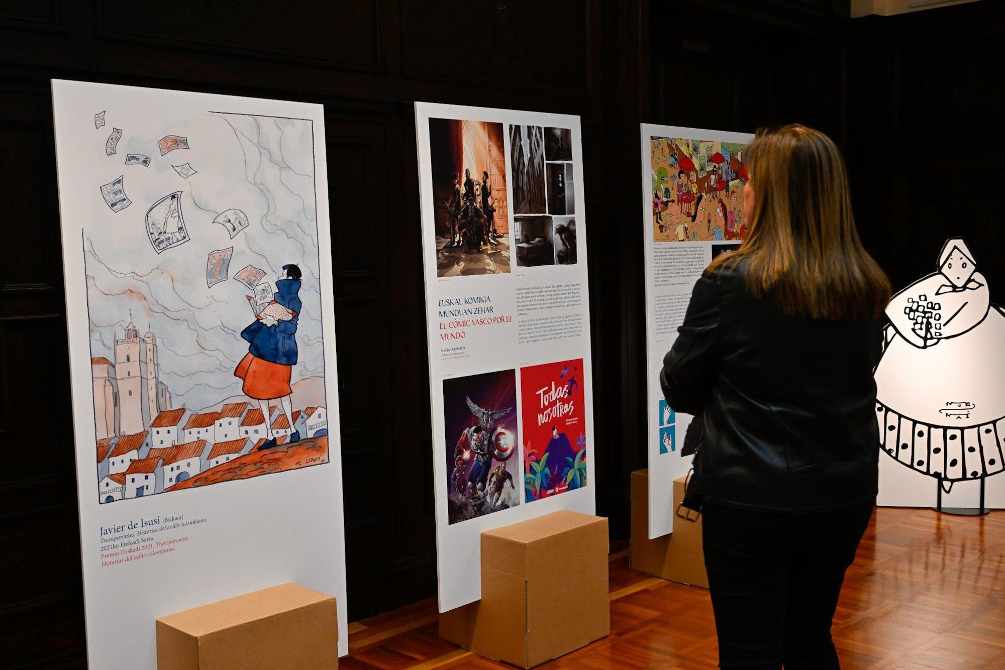 En imágenes: Exposición y actividades con motivo de "Ilustrazioaren eguna"