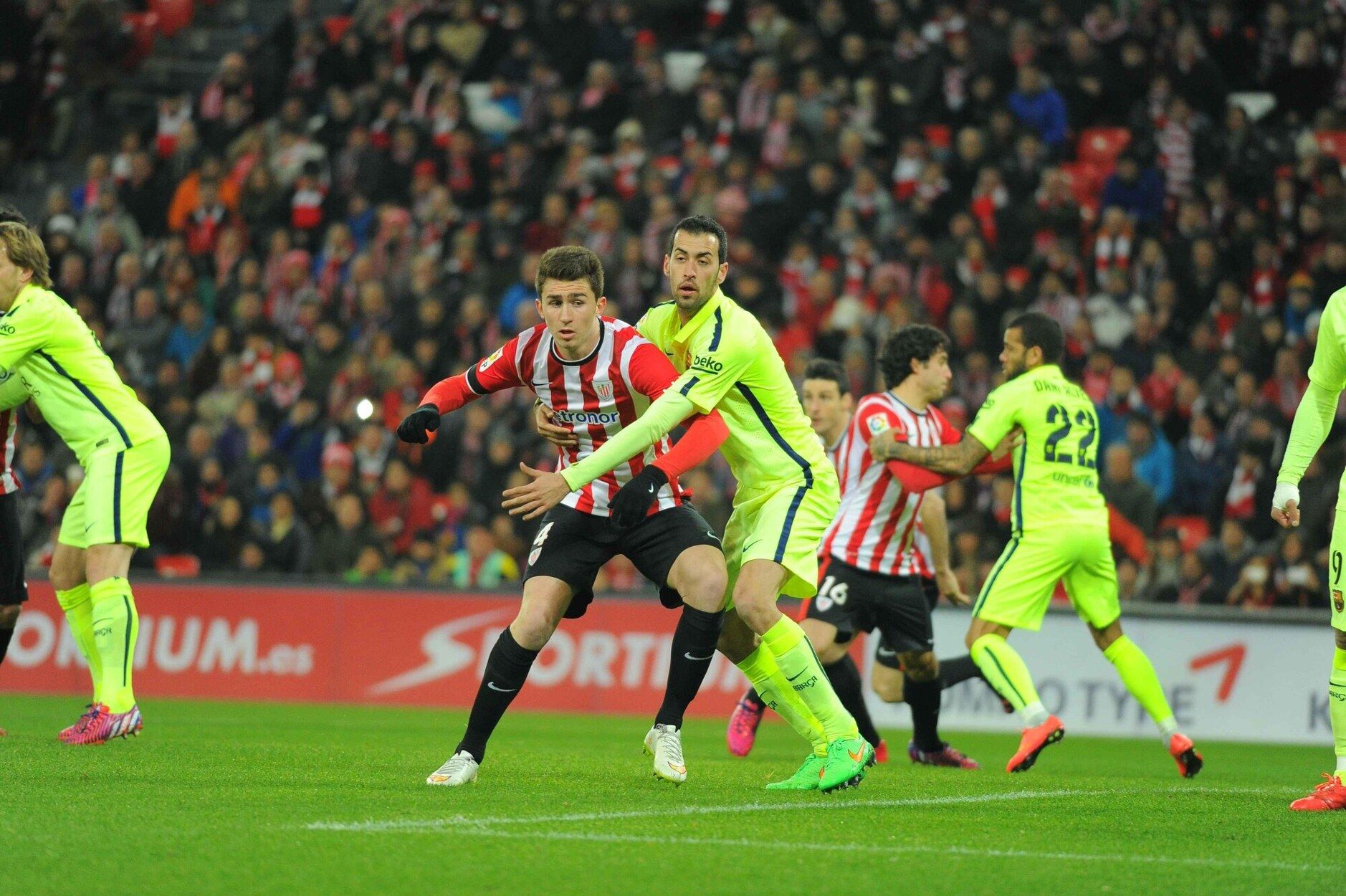 El regreso de Laporte en imágenes: así fue su primera etapa en el Athletic