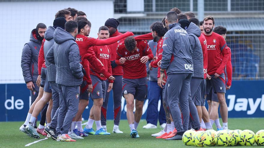 Fotos del entrenamiento de Osasuna de este 1 de abril