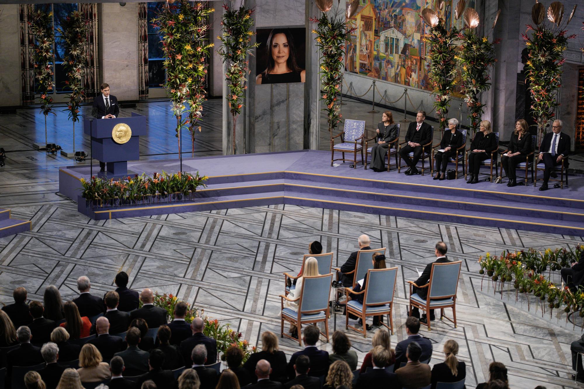 La gala de entrega de los Premios Nobel, en imágenes