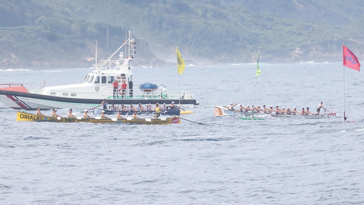 Orio se impone en la Bandera de La Concha
