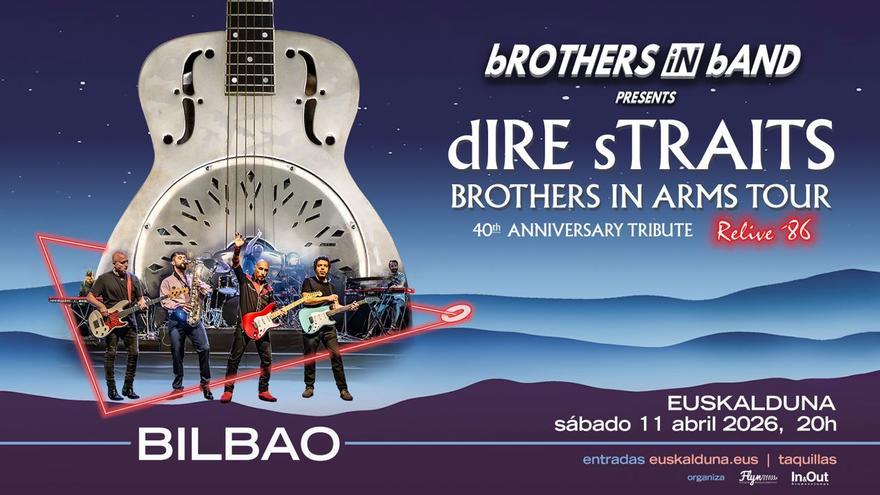 Brothers in Band homenajeará a Dire Straits en Euskalduna