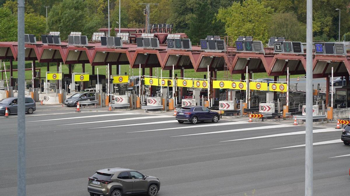 Imagen de un peaje en Laudio