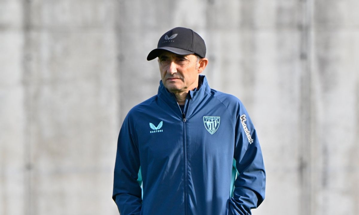 Entrenamiento del Athletic en Lezama