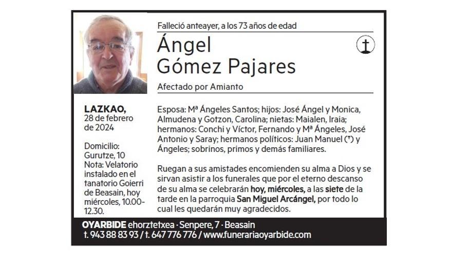 Ángel Gómez Pajares