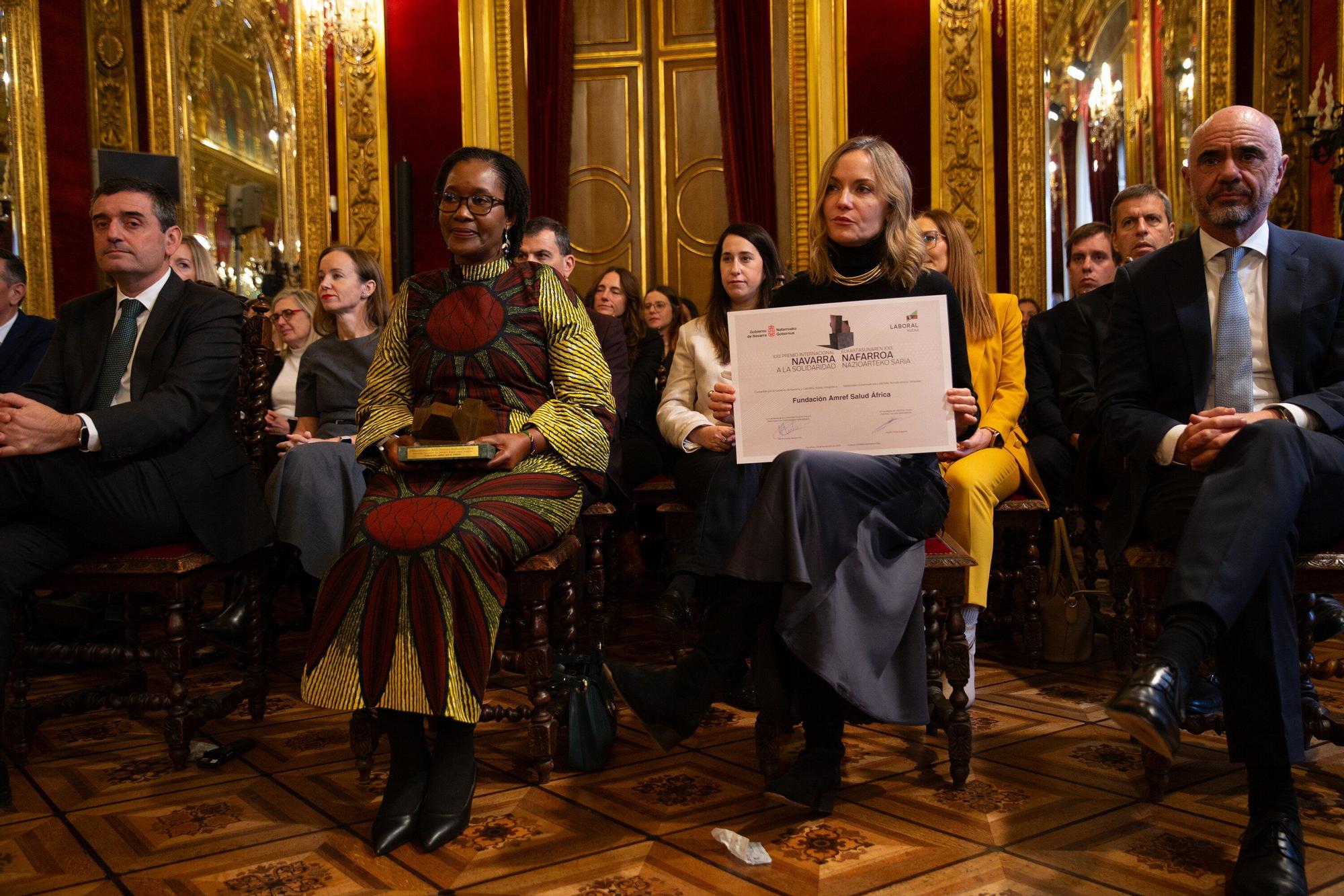 XXII Premio Internacional Navarra a la Solidaridad a la Fundación Amref Salud África