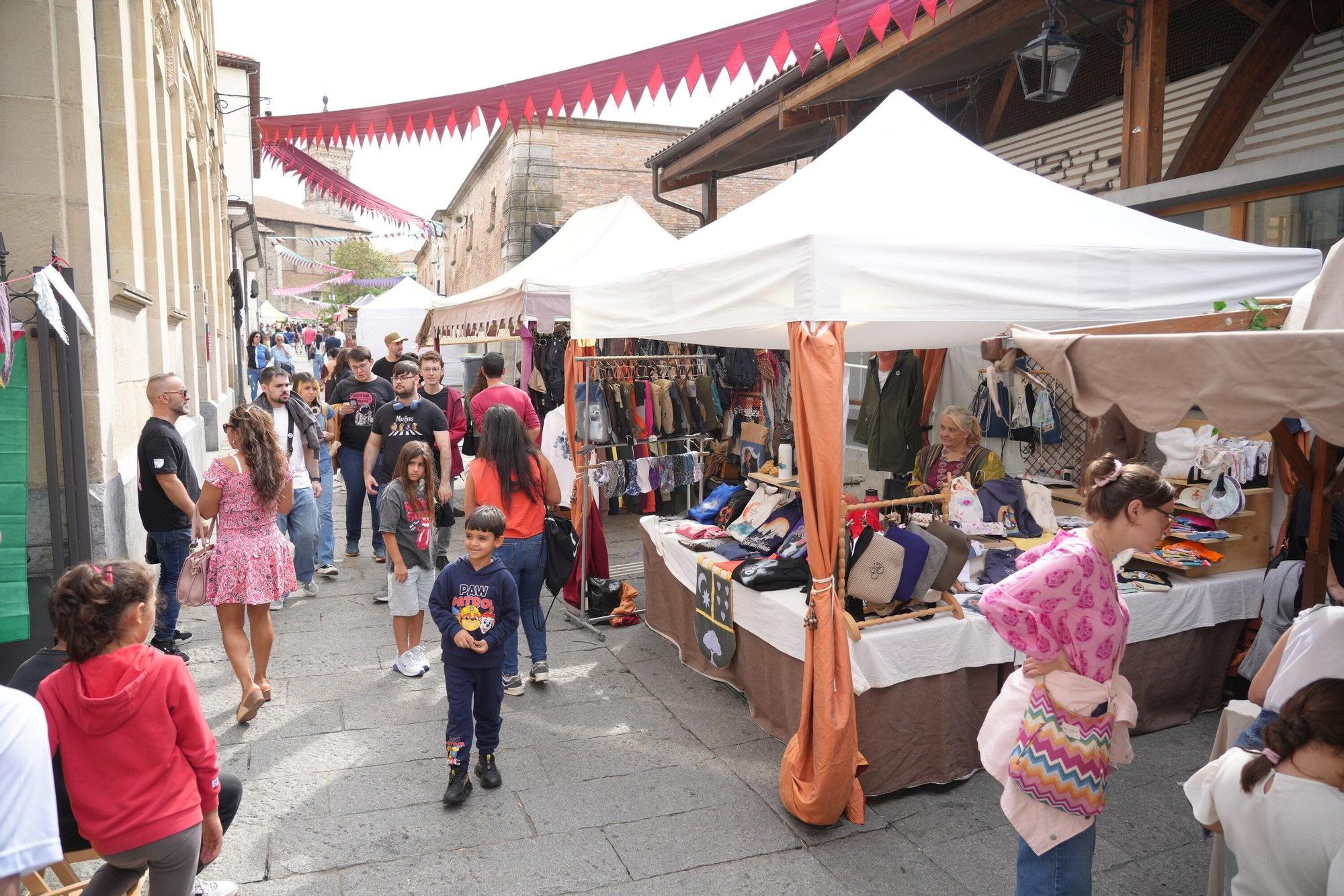 En imágenes: Domingo, último día del mercado medieval de Vitoria-Gasteiz