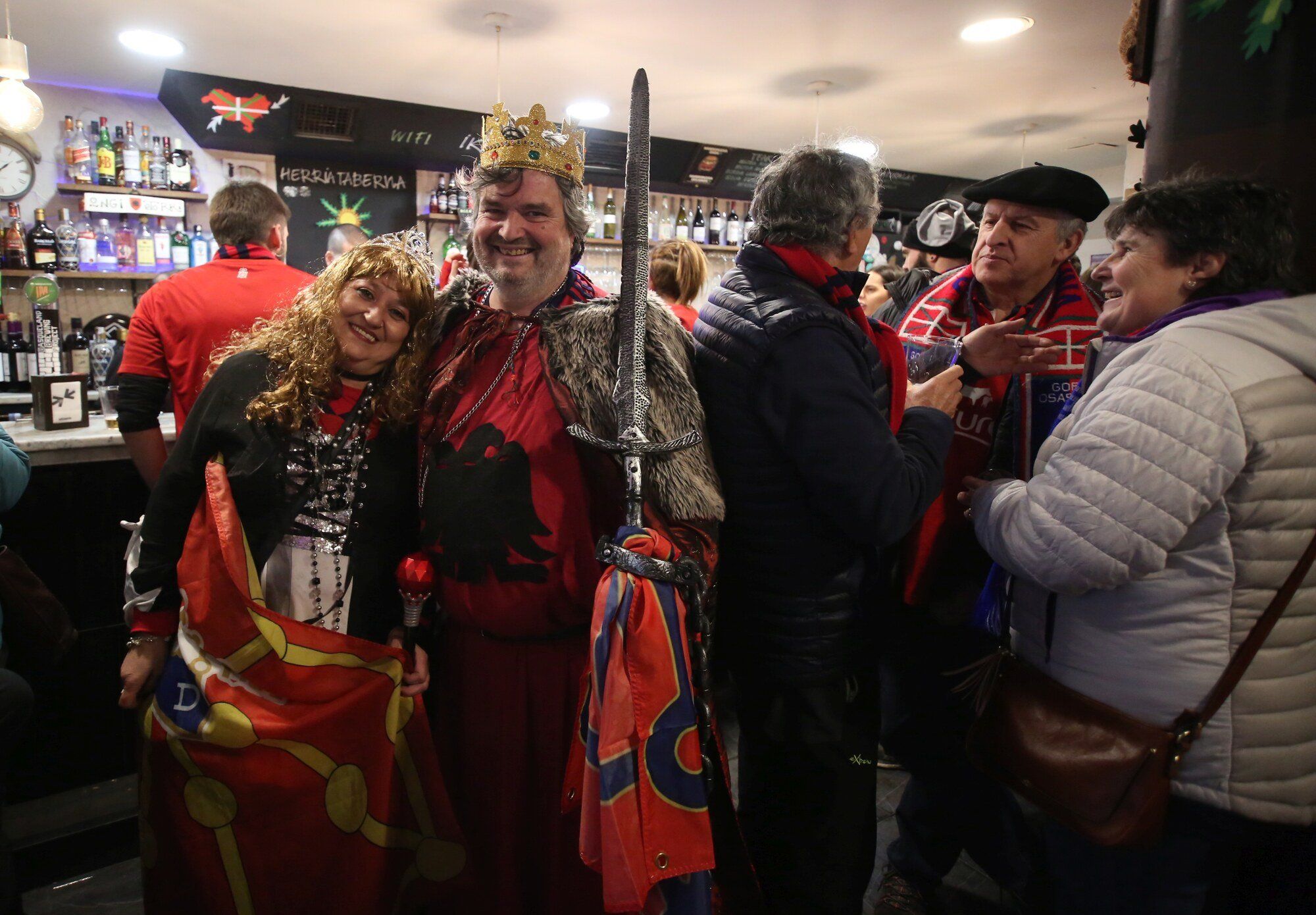 Carnaval rojillo en Donosti