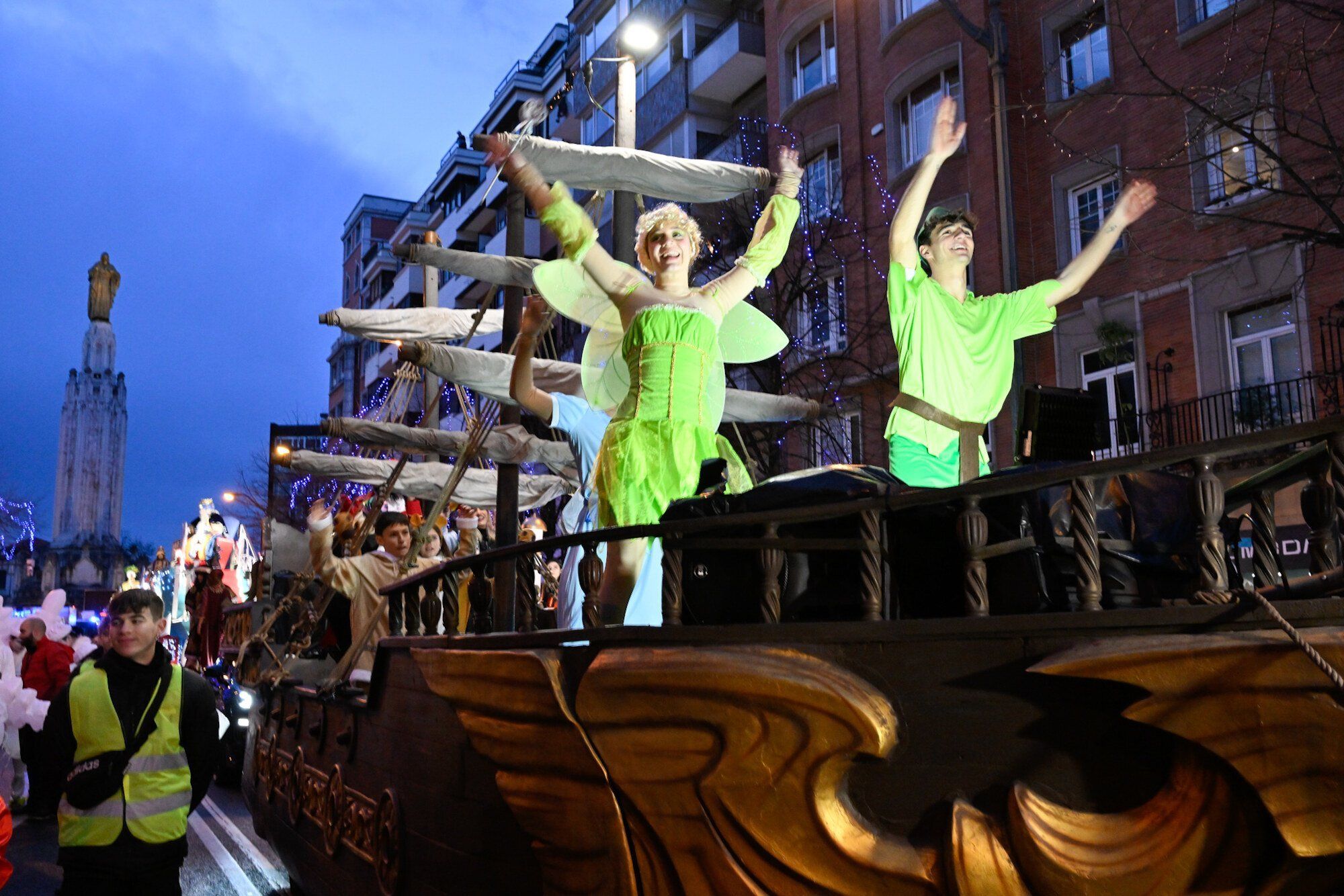 En imágenes: Así ha sido la Cabalgata de los Reyes Magos en Bilbao