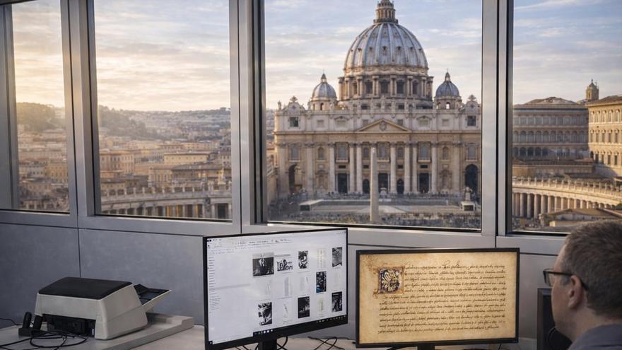 El Vaticano digitaliza su patrimonio documental en un proyecto que evolucionará con el uso de IA